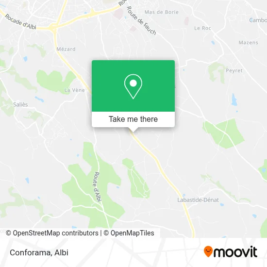 Conforama map