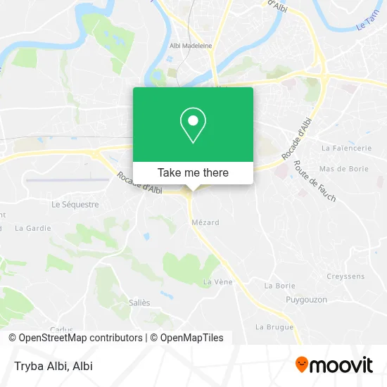 Tryba Albi map