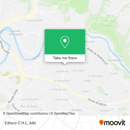 Edisco C.H.L map