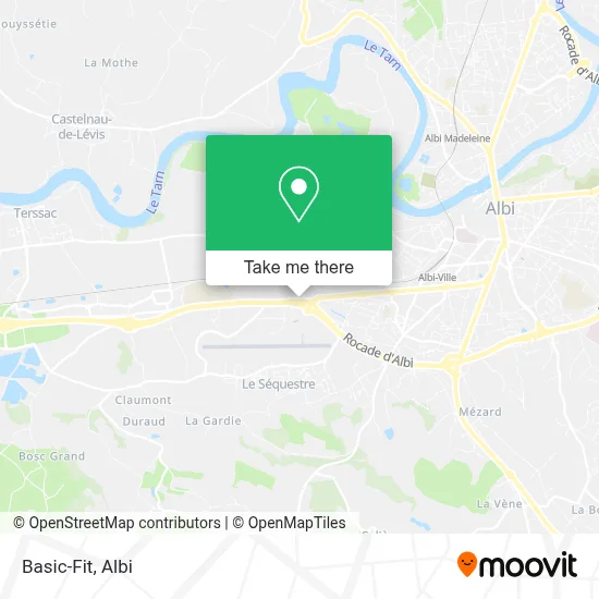 Basic-Fit map