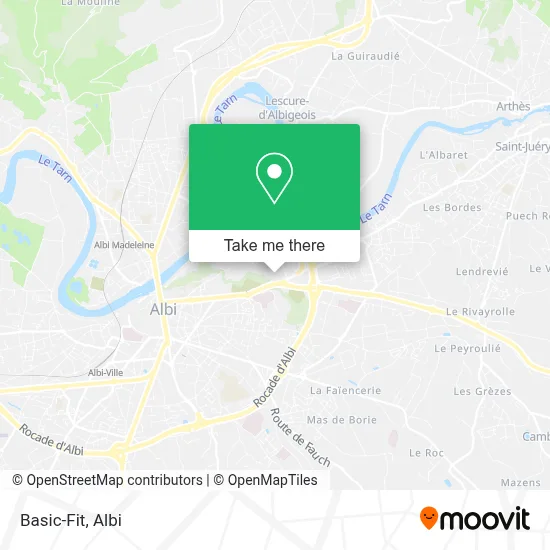 Basic-Fit map
