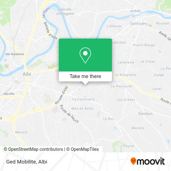 Ged Mobilite map