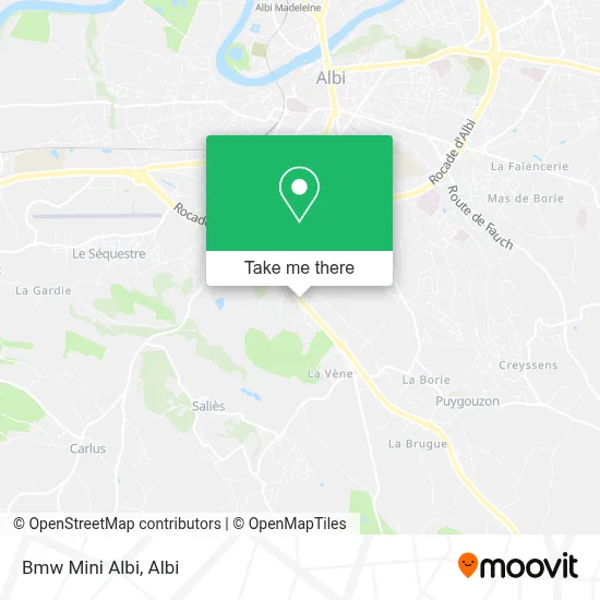 Bmw Mini Albi map