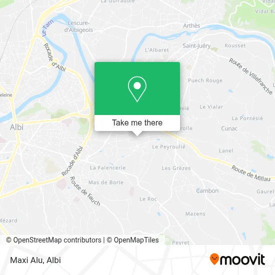Maxi Alu map