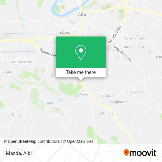 Mazda map