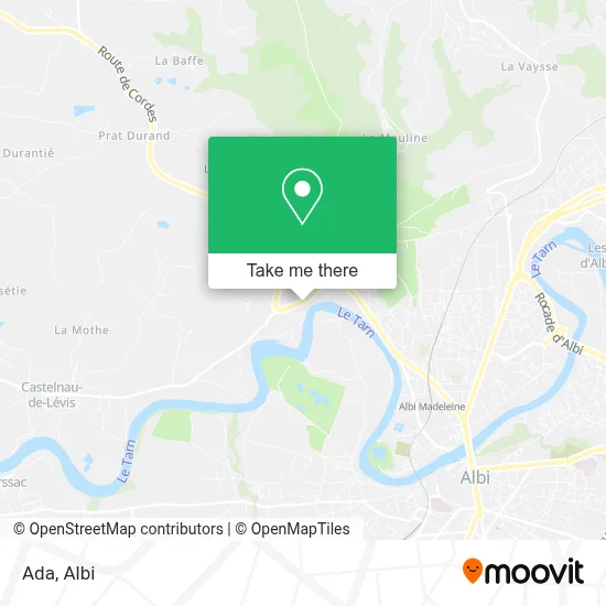 Ada map
