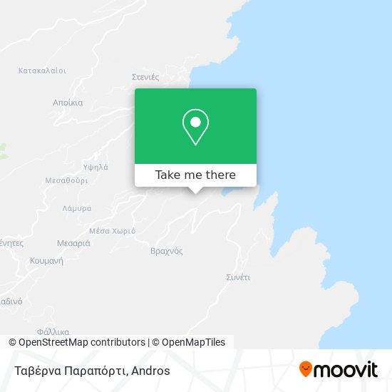 Ταβέρνα Παραπόρτι map