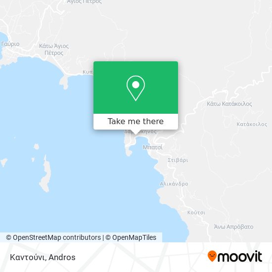 Καντούνι map