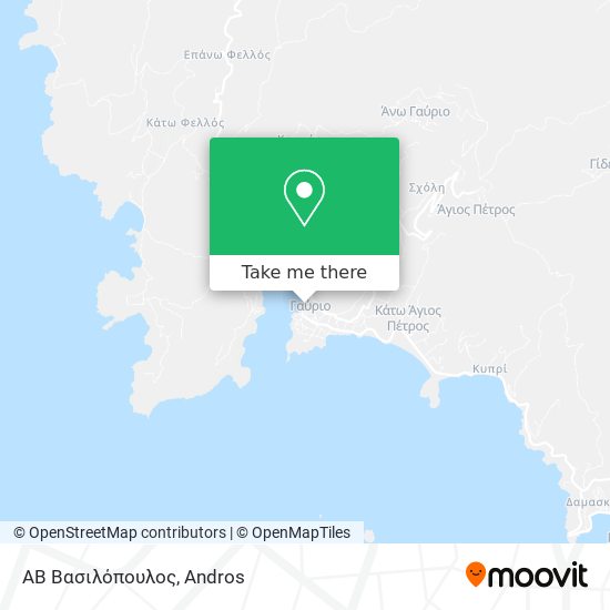 ΑΒ Βασιλόπουλος map