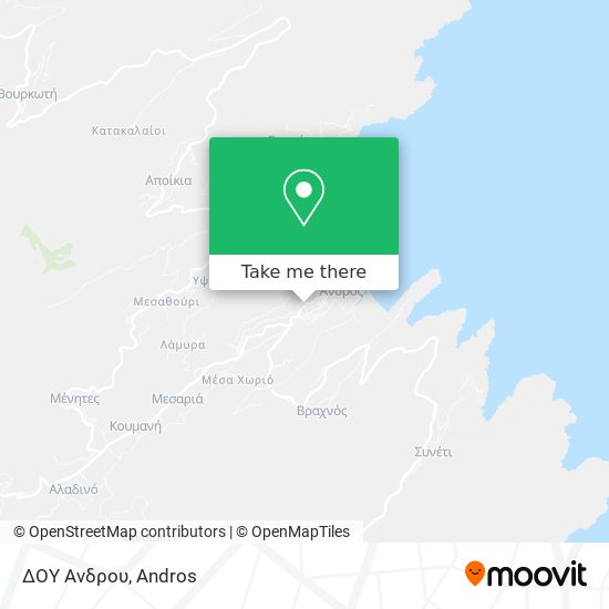 ΔΟΥ Ανδρου map