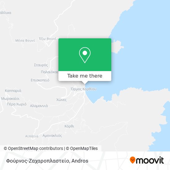 Φούρνος-Ζαχαροπλαστείο map