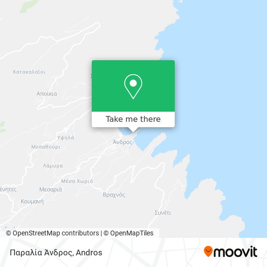 Παραλία Άνδρος map