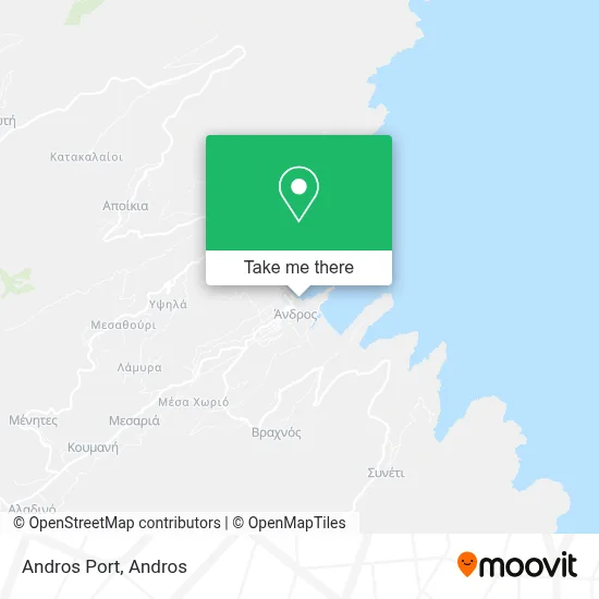Andros Port map
