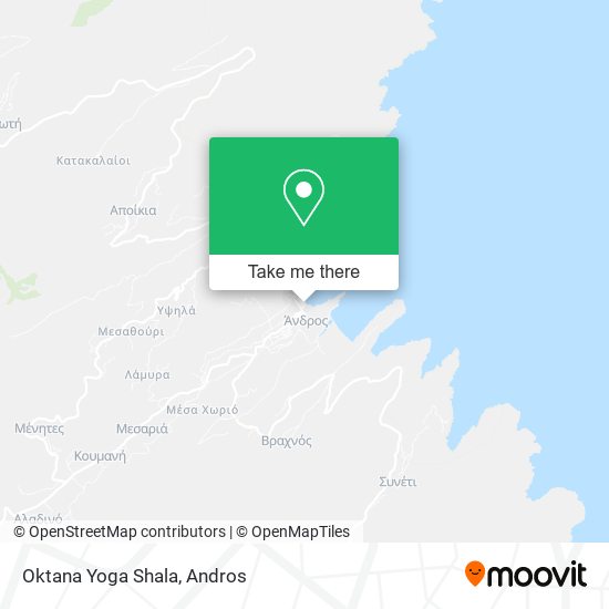 Oktana Yoga Shala map