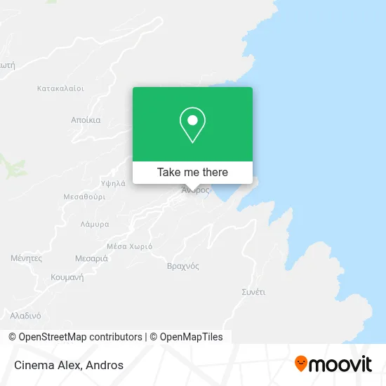 Cinema Alex map