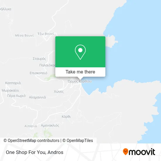 One Shop For You map