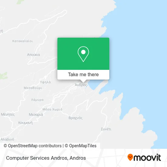 Computer Services Andros map