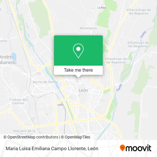 Maria Luisa Emiliana Campo Llorente map