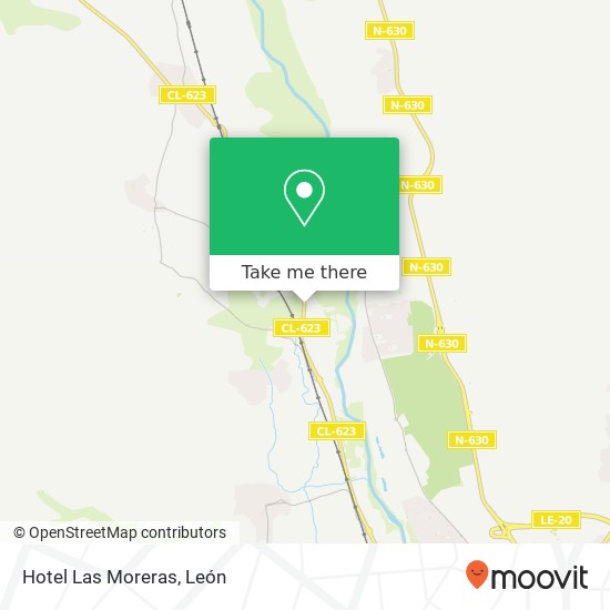 Hotel Las Moreras map