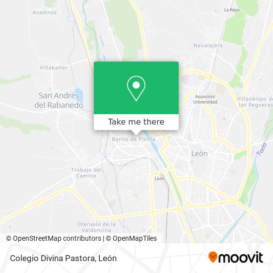 Colegio Divina Pastora map