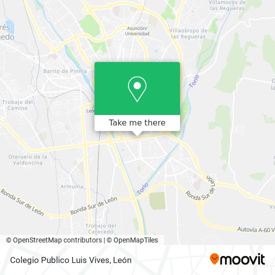 Colegio Publico Luis Vives map