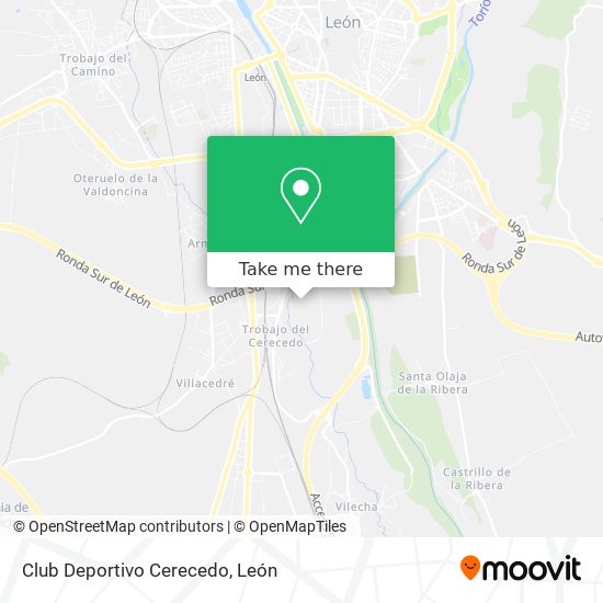 Club Deportivo Cerecedo map