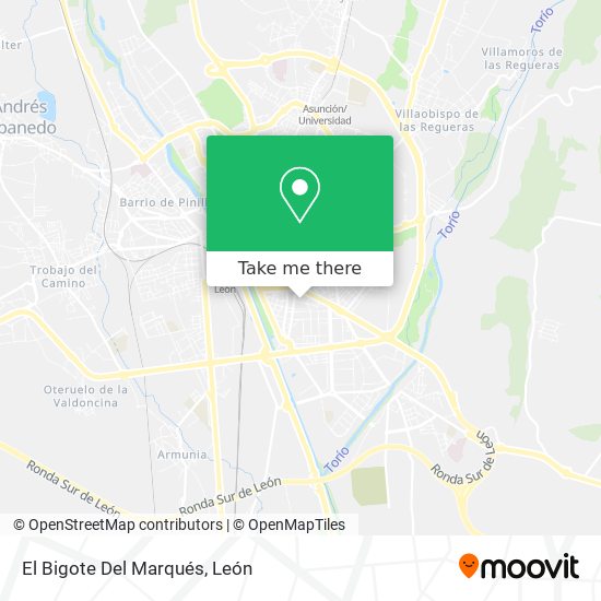El Bigote Del Marqués map