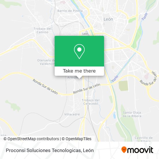 Proconsi Soluciones Tecnologicas map