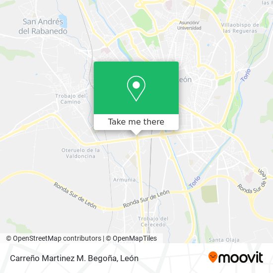 Carreño Martinez M. Begoña map