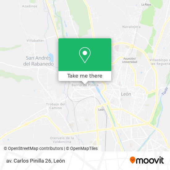 av. Carlos Pinilla 26 map