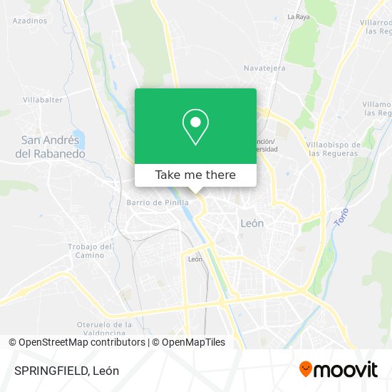 SPRINGFIELD map