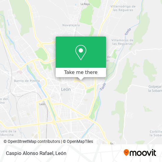 Caspio Alonso Rafael map