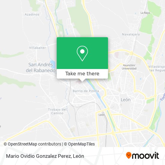 Mario Ovidio Gonzalez Perez map