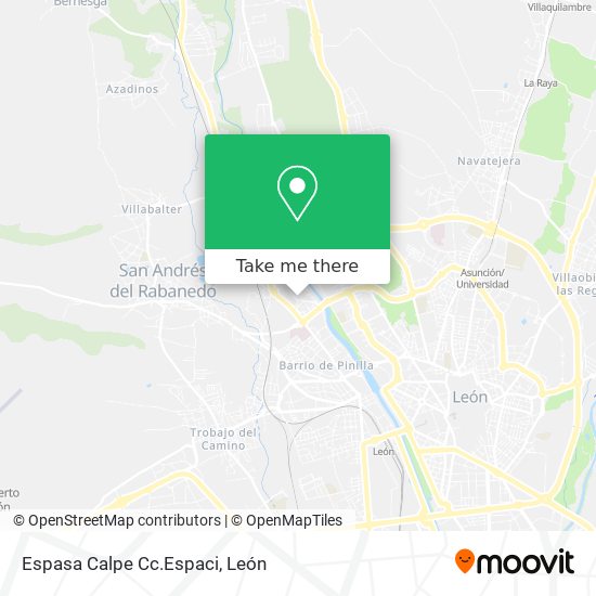 Espasa Calpe Cc.Espaci map