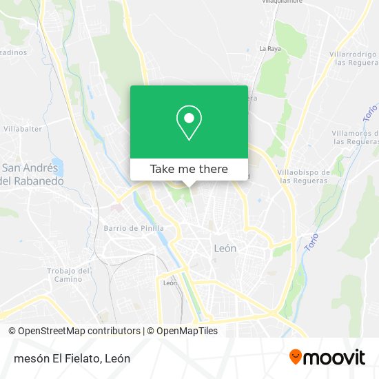 mesón El Fielato map