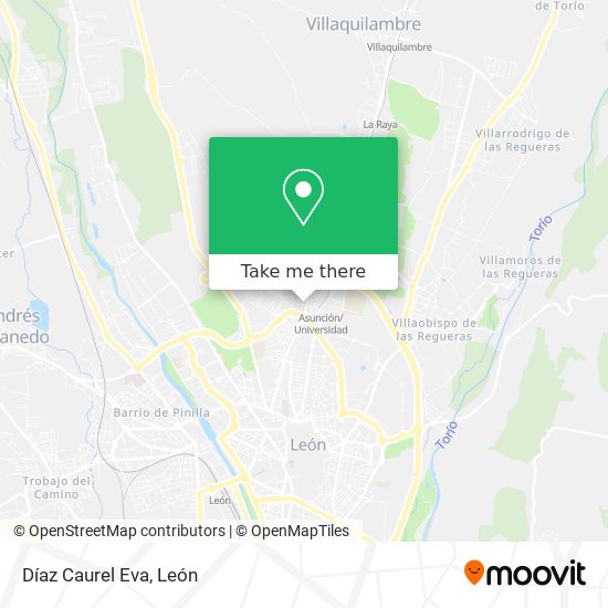 Díaz Caurel Eva map