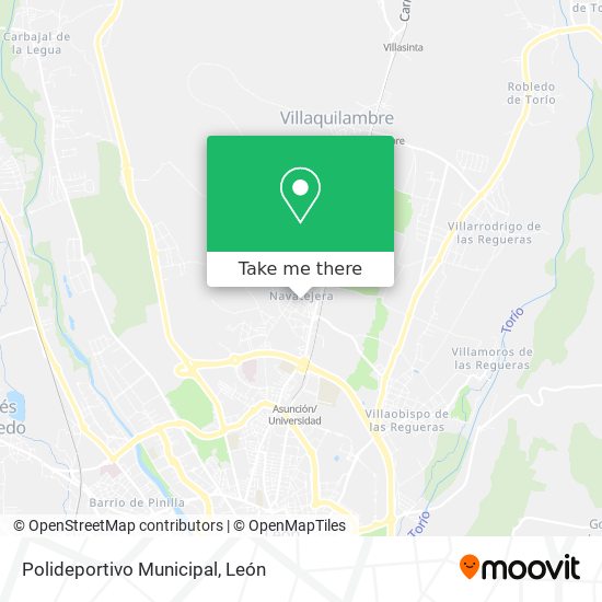 Polideportivo Municipal map