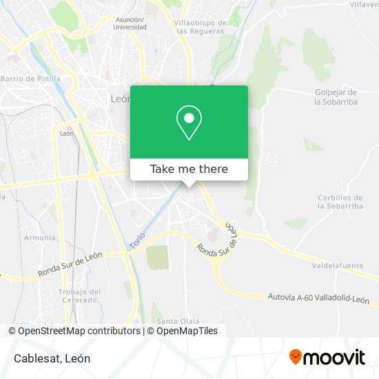 Cablesat map