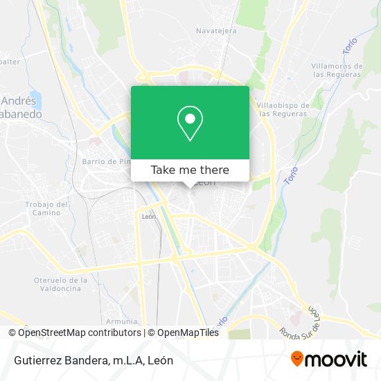Gutierrez Bandera, m.L.A map