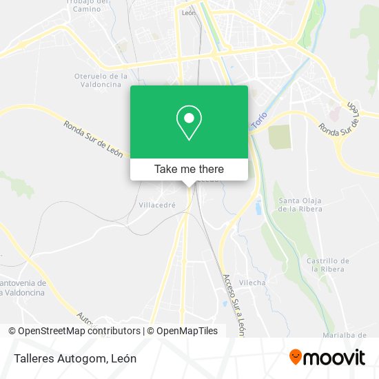 Talleres Autogom map