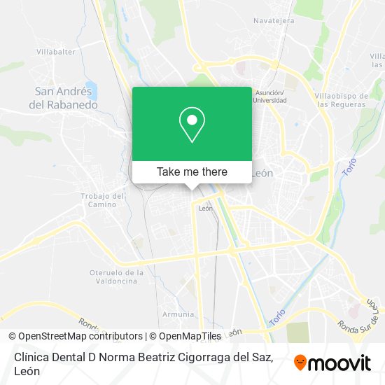 Clínica Dental D Norma Beatriz Cigorraga del Saz map