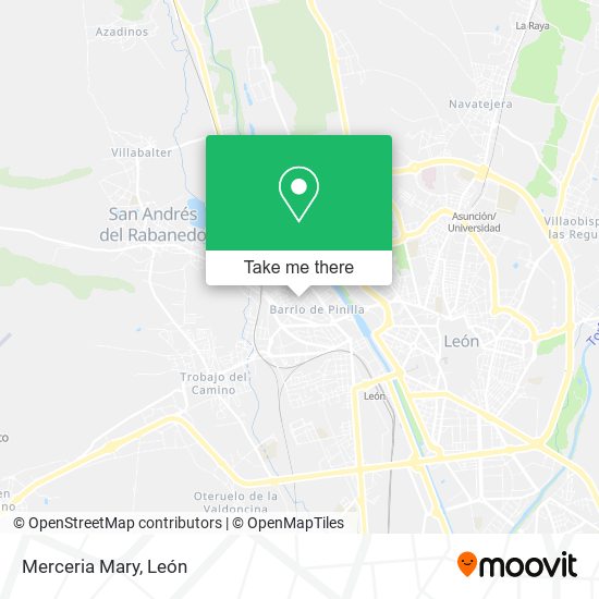 Merceria Mary map