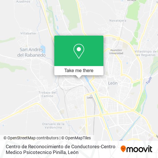 Centro de Reconocimiento de Conductores-Centro Medico Psicotecnico Pinilla map