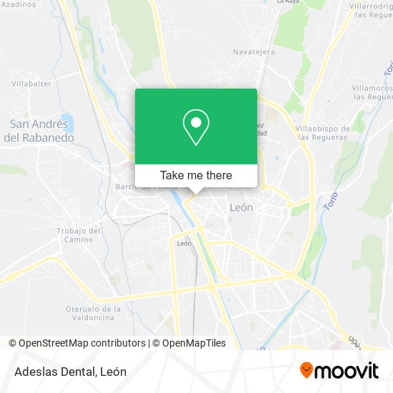 Adeslas Dental map