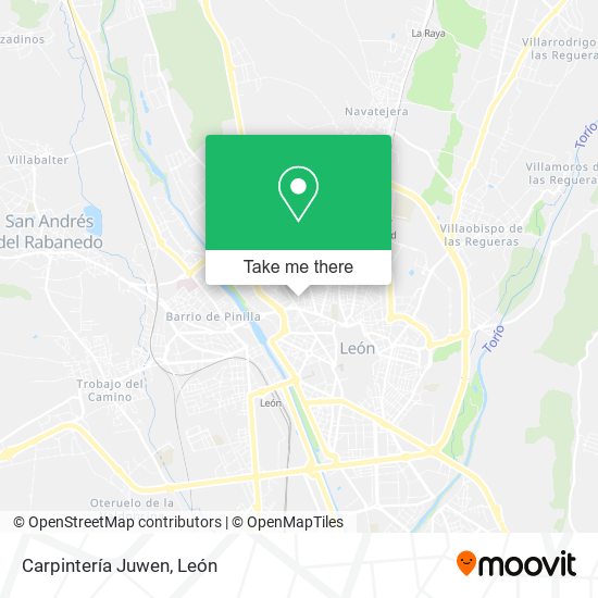 Carpintería Juwen map