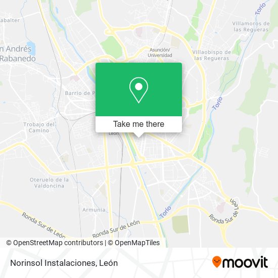 Norinsol Instalaciones map