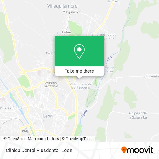 Clinica Dental Plusdental map