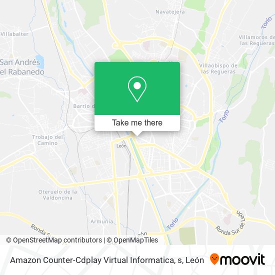 Amazon Counter-Cdplay Virtual Informatica, s map
