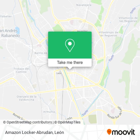 Amazon Locker-Abrudan map