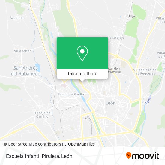 Escuela Infantil Piruleta map